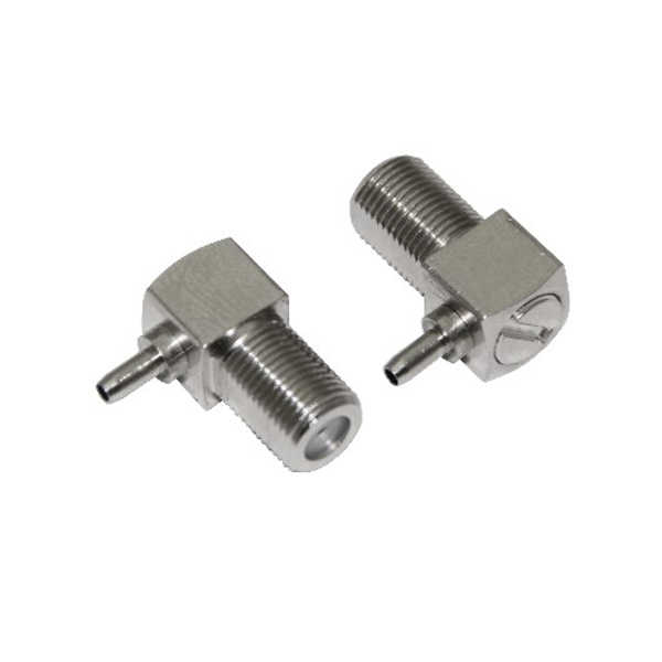 rf同轴连接器公头弯式压接接线RG179 F型连接器 DOSIN-803-0047 rf同轴连接器公头弯式压接接线RG179 F型连接器 DOSIN-803-0047