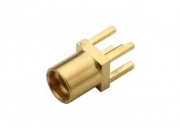 射频接头母头mmcx连接器母头直插式PCB板 DOSIN-809-1515