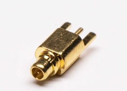 MMCX插座接PCB板镀金沉板直式公头 DOSIN-810-1003