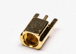 MMCX沉板式母座直式接PCB板镀金 DOSIN-810-1005
