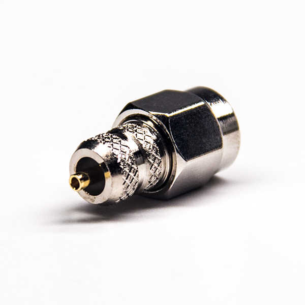 SMA公头直式连接器焊接式接同轴线缆DS806MCS113 SMA公头直式连接器焊接式接同轴线缆DS806MCS113