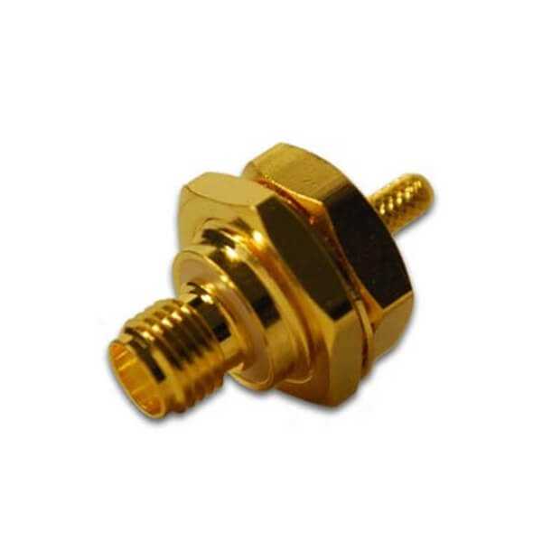 sma 防水母头连接器 直式压接焊线带防水圈DS806FCS121 sma 防水母头连接器 直式压接焊线带防水圈DS806FCS121