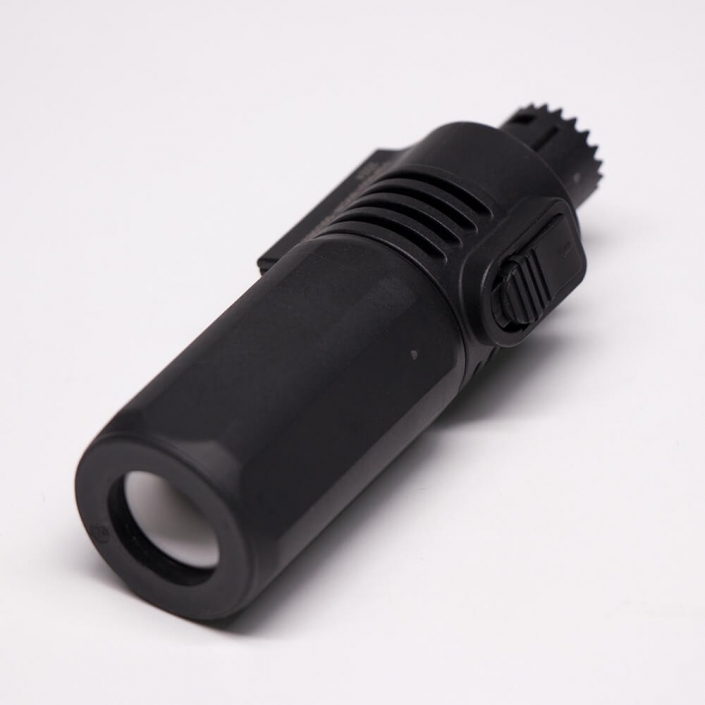 大电流防水连接器IP67黑色8mm 200A直式插头插座对接款