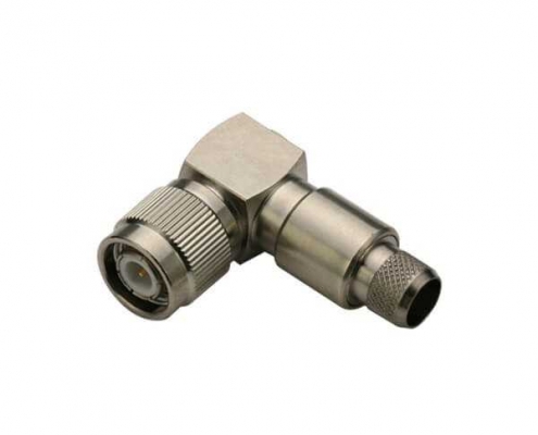 视频接头弯式公头tnc连接器同轴线缆lmr400