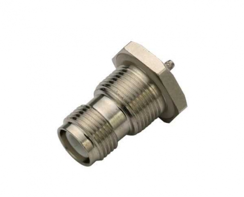反极tnc连接器穿墙式母头同轴线缆rg178 DOSIN-802-1023