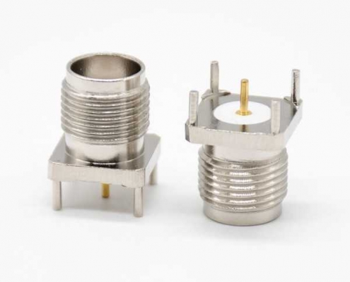 直式母头PCB板端tnc同轴连接器 DOSIN-802-1040