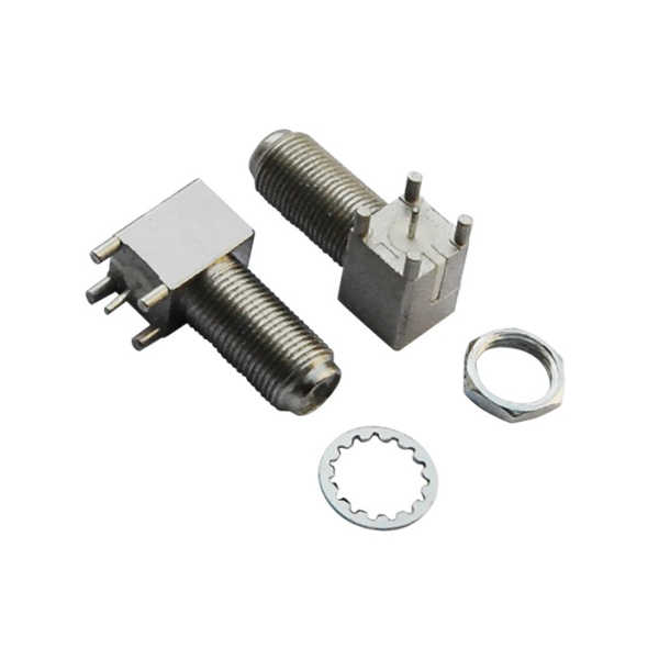pcb连接器头板端母头F型连接器 DOSIN-803-0003 pcb连接器头板端母头F型连接器 DOSIN-803-0003