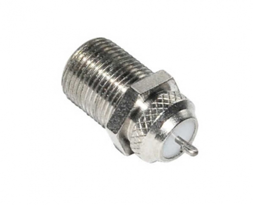F头射频连接器同轴直式穿墙母头面板安装 DOSIN-803-0029