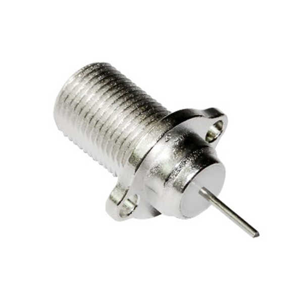 f头连接器2孔法兰直式穿墙面板安装 DOSIN-803-0033 f头连接器2孔法兰直式穿墙面板安装 DOSIN-803-0033