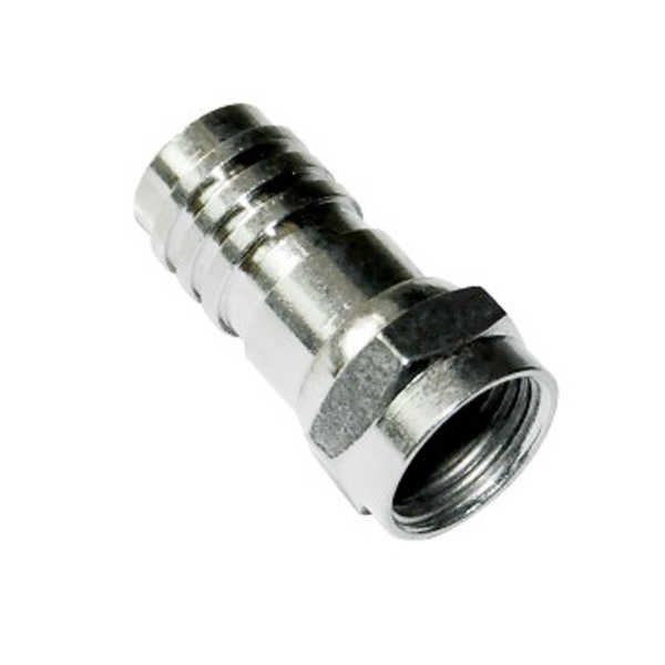 F接头连接器接RG11直式铜制注塑接同轴线缆 DOSIN-803-0016 F接头连接器接RG11直式铜制注塑接同轴线缆 DOSIN-803-0016