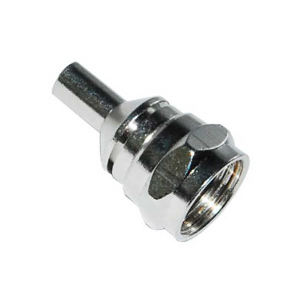 f头连接线缆RG58直式母头连接器 DOSIN-803-0026 f头连接线缆RG58直式母头连接器 DOSIN-803-0026