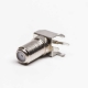 F头插座弯式螺纹连接器插孔接PCB板 DOSIN-839-0003