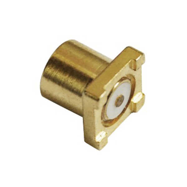 mcx射频同轴连接器直式母头表贴式PCB板端 DOSIN-809-0009
