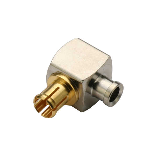 射频连接线SF085弯式焊接mcx同轴连接器 DOSIN-809-1000
