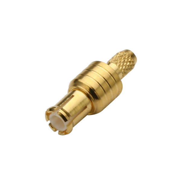 低损耗射频电缆RG316直式压接式mcx连接器母头 DOSIN-809-1010