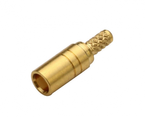 同轴电缆50欧姆RG178mcx直式压接式母头连接器 DOSIN-809-1011