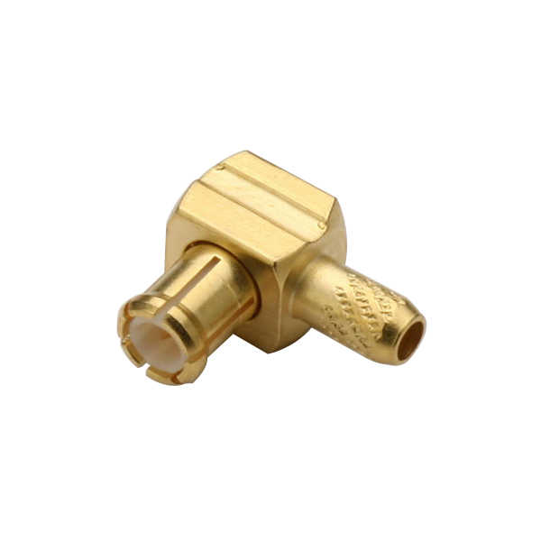 射频线视频线RG178mcx弯式压接式公头连接器 DOSIN-809-1014 射频线视频线RG178mcx弯式压接式公头连接器 DOSIN-809-1014