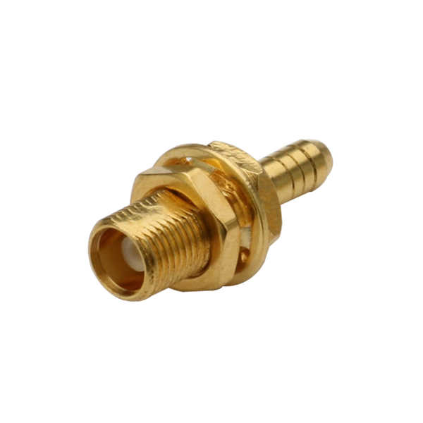 同轴电缆的接头RG316母头直式穿墙压接式mcx连接器 DOSIN-809-1018 同轴电缆的接头RG316母头直式穿墙压接式mcx连接器 DOSIN-809-1018