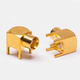 MCX母头90度射频同轴连接器接PCB板 DOSIN-809-0050-S MCX母头90度射频同轴连接器接PCB板 DOSIN-809-0050-S