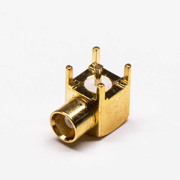 MCX母头弯式射频同轴连接器插PCB板 DOSIN-809-0046 MCX母头弯式射频同轴连接器插PCB板 DOSIN-809-0046