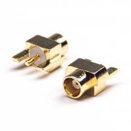 mcx沉板直式连接器母头镀金接PCB板 DOSIN-809-0095 mcx沉板直式连接器母头镀金接PCB板 DOSIN-809-0095