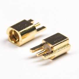 MCX母头直式连接器贴板式接PCB板镀金 DOSIN-809-0097 MCX母头直式连接器贴板式接PCB板镀金 DOSIN-809-0097