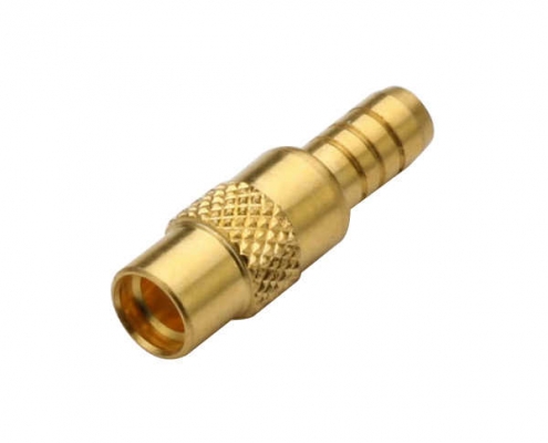 同轴线缆接头母头直式压接式MMCX连接器 接线RG178 DOSIN-809-1506