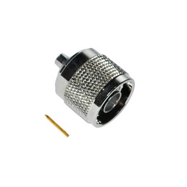 n头连接器公头同轴电缆直式焊接 DOSIN-805-0006