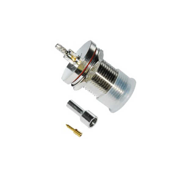 防水N型连接器插座直式穿墙式面板安装 DOSIN-805-0008