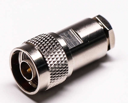 N型接头公直式螺母锁紧式射频连接器 DOSIN-805-0332
