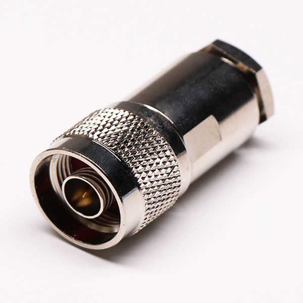 射频接头N公头直式180度螺母锁紧接线 DOSIN-805-0307